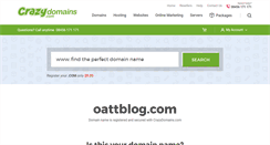 Desktop Screenshot of oattblog.com